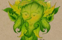 Green Man character study